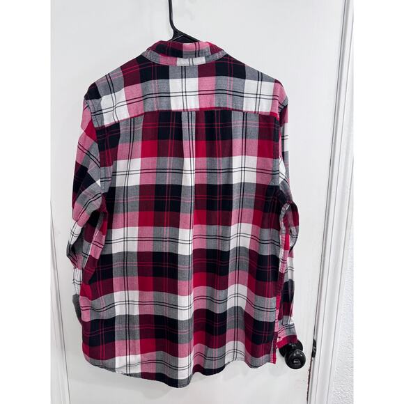 Chaps Black & Red Flannel - Men's XL - Picture 2 of 7